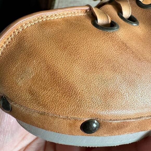 Anthropologie Kelsi Dagger Brooklyn Lace-Up Clogs Size 10 - Picture 11 of 12